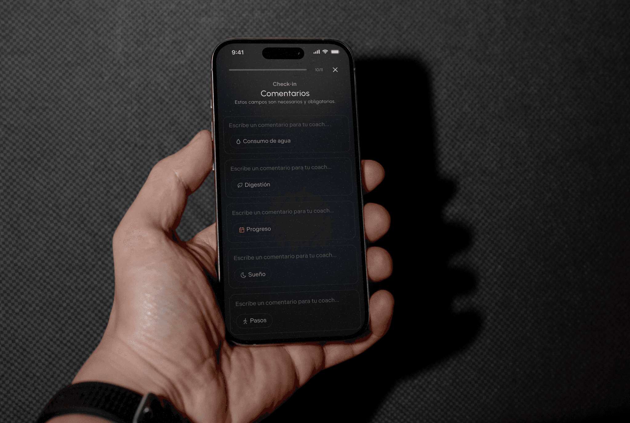 Vitta interaction detail
